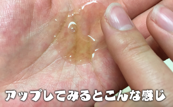 ハーブガーデンシャンプーの液