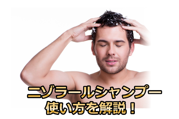 ニゾラールシャンプー使い方