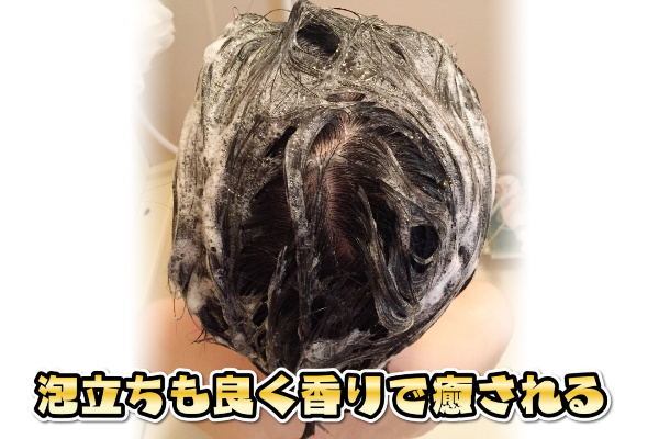 ナンバーロッカンシャンプー洗う
