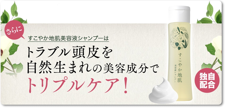 すこやか地肌シャンプー成分
